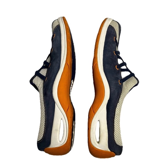 Cole Haan Nike Air Walking Mules Slip On Navy Blue Gray Sneakers Women’s Size 7 - Picture 11 of 15